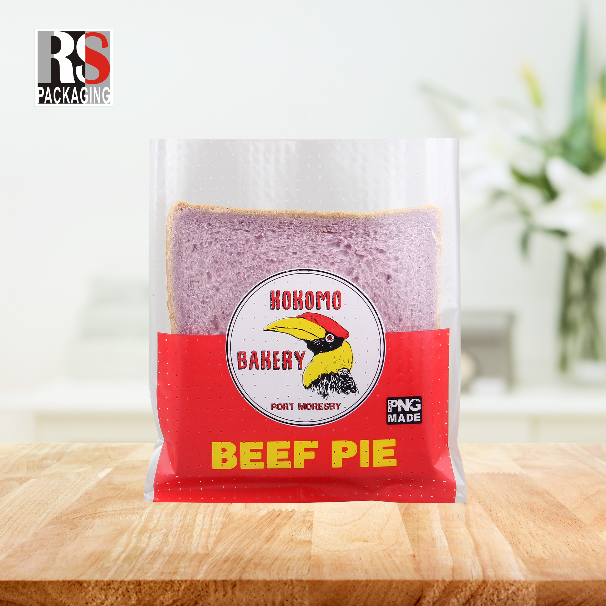 OPP / BOPP Transparent Micro Perforated Bag For Bakery Food Packaging