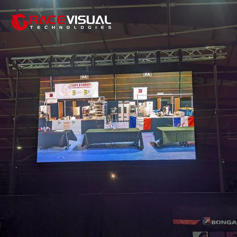 Grace Visual IRC Series LED Panels – Auto-Lock, 7680Hz Refresh, 4K Modular Display (1.9mm-3.9mm Pitch)