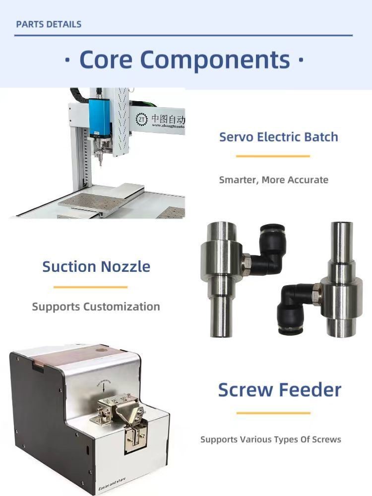 Smart Automatic Screw Locking Machine for Auto-Screw Feeding and Tightening Machine for Assembly Lines