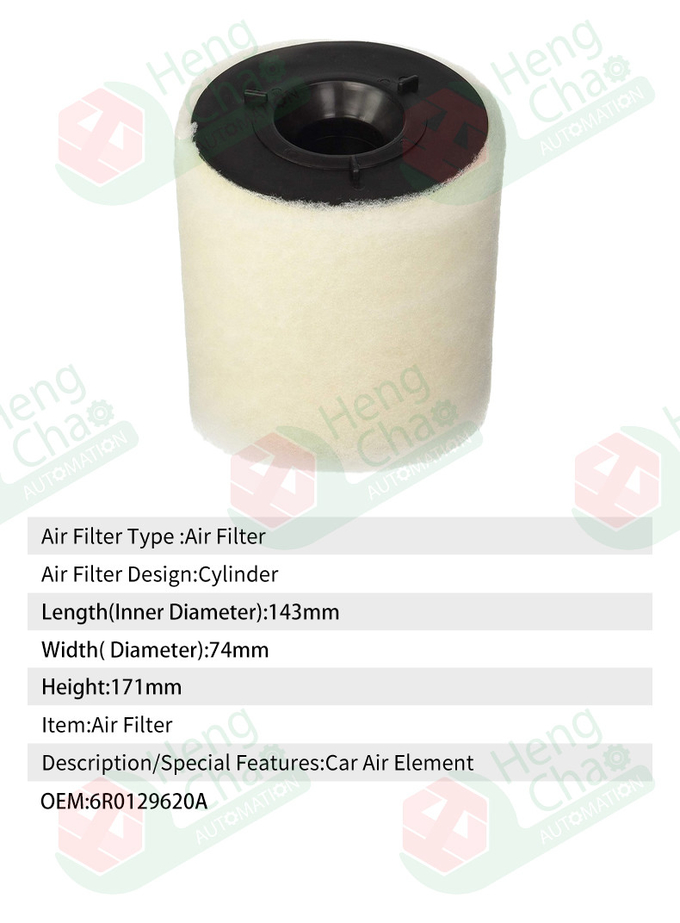 Car Air Filter Element Equipment Produce Car Air Filter Element OEM 6R0129620A