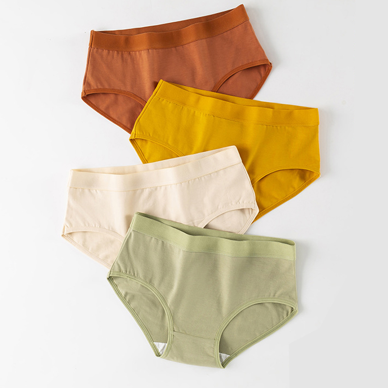 Multi Color Women'S High Rise Cotton Underwear ODM Accepatable
