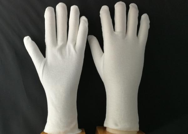 Pharmacare cotton gloves length 28cm 100% cotton medical gloves customized