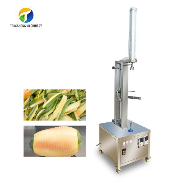 SS Single Head 1pcs/Min Pumpkin Peeling Machine For Restaurant