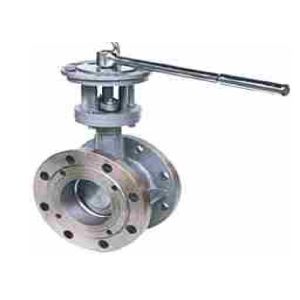 China Handel Power Flanged Butterfly Valve Triple Eccentric Hard Seal Ring PN1.0/1.6 Mpa on sale