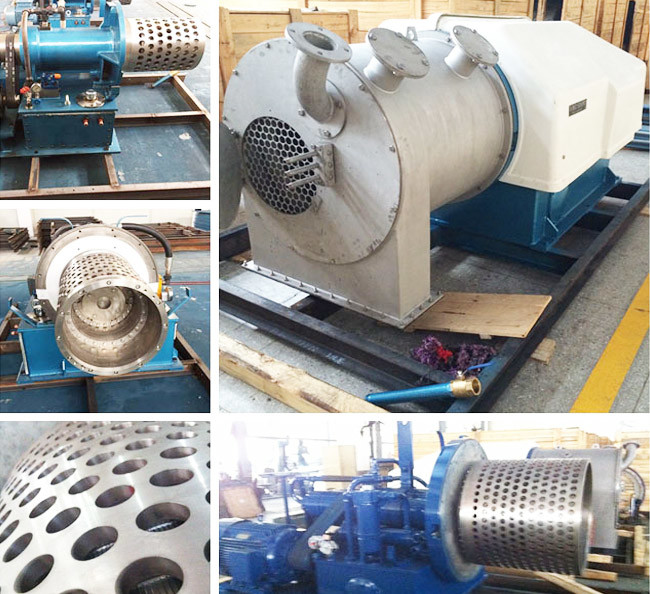 Two Stage Pusher Chemical Centrifuge For Copper Sulphate Dehydration