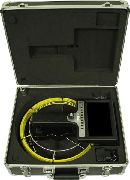 Best sell duct inspection camera with recorder 100 ft push cable