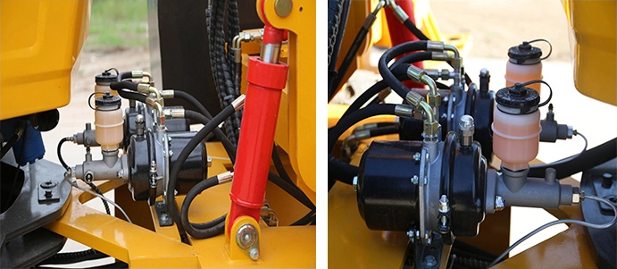 Hydraulic Hammer Pile Driver Machine For Highway Guardrail Installation