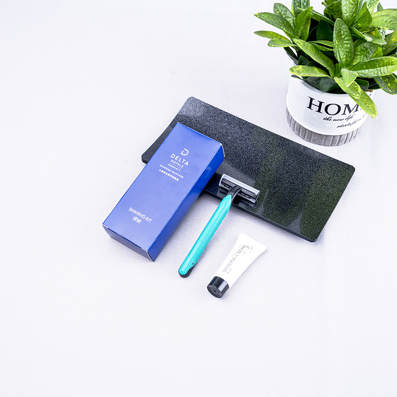 UV Printing Hotel Amenities Kit Disposable Hotel Shower Gel Toothbrush