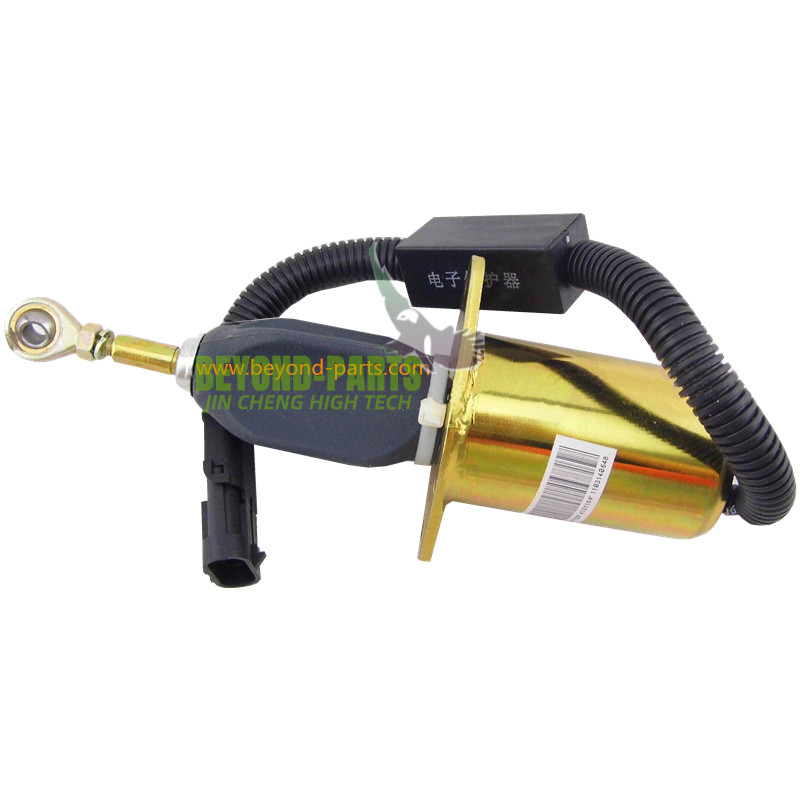 Daewoo DH300-7 6CT Excavator Engine Stop Flanrout Solenoid Valve 3935650