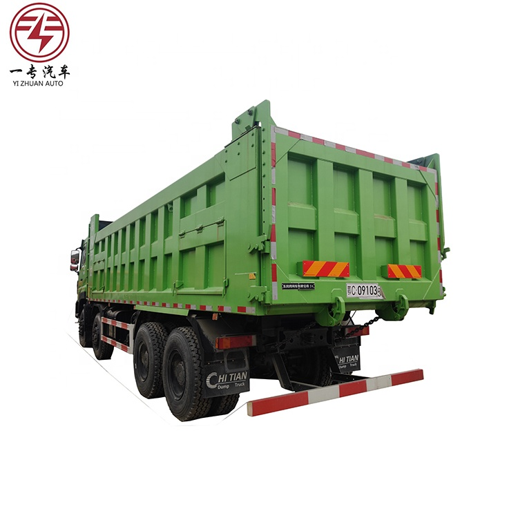 Euro 5 6X4 10-Wheel Mini Dump Truck with 30CBM Dumper Box Diesel Fuel Left Steering