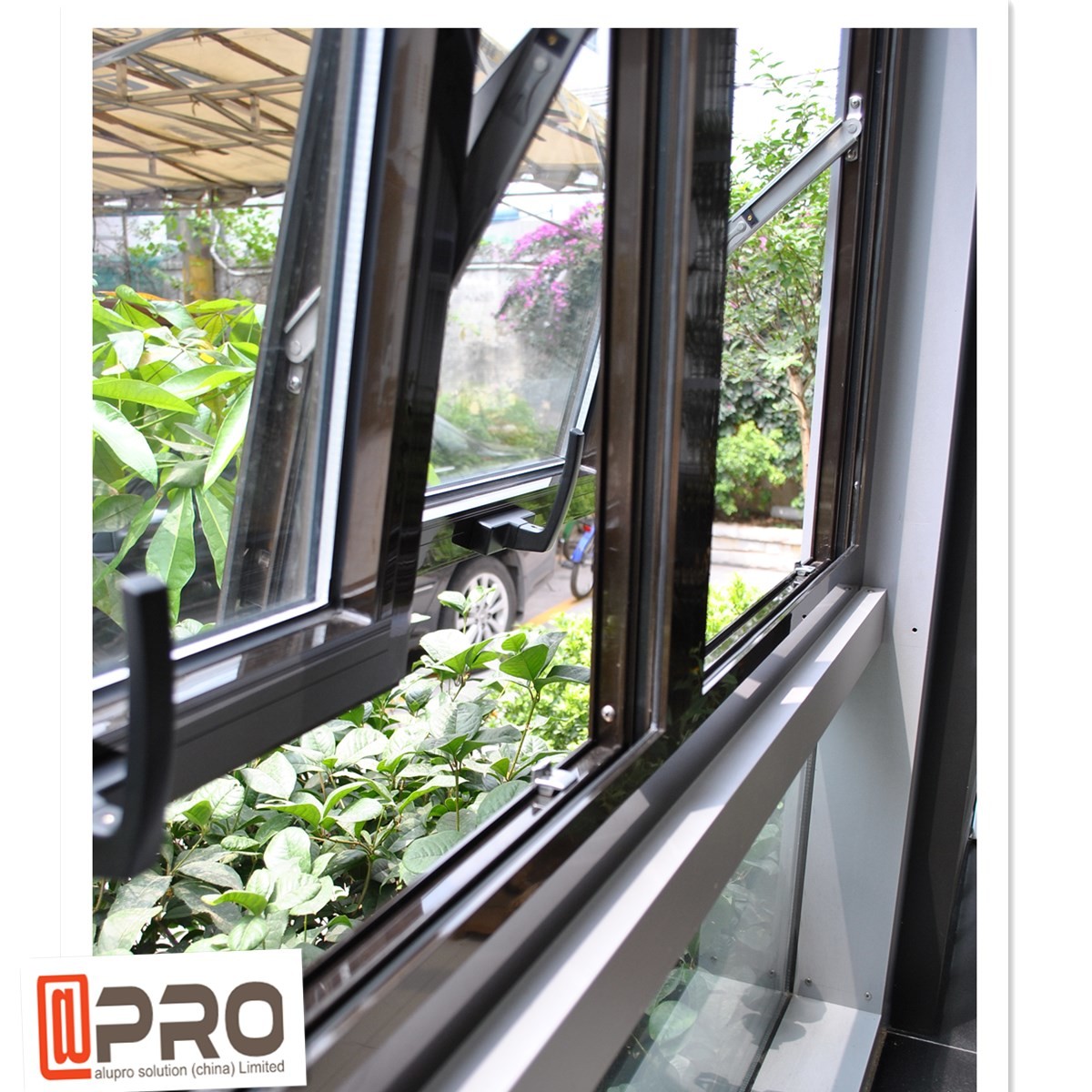 top hung window price,aluminium hung top window,double top hung window