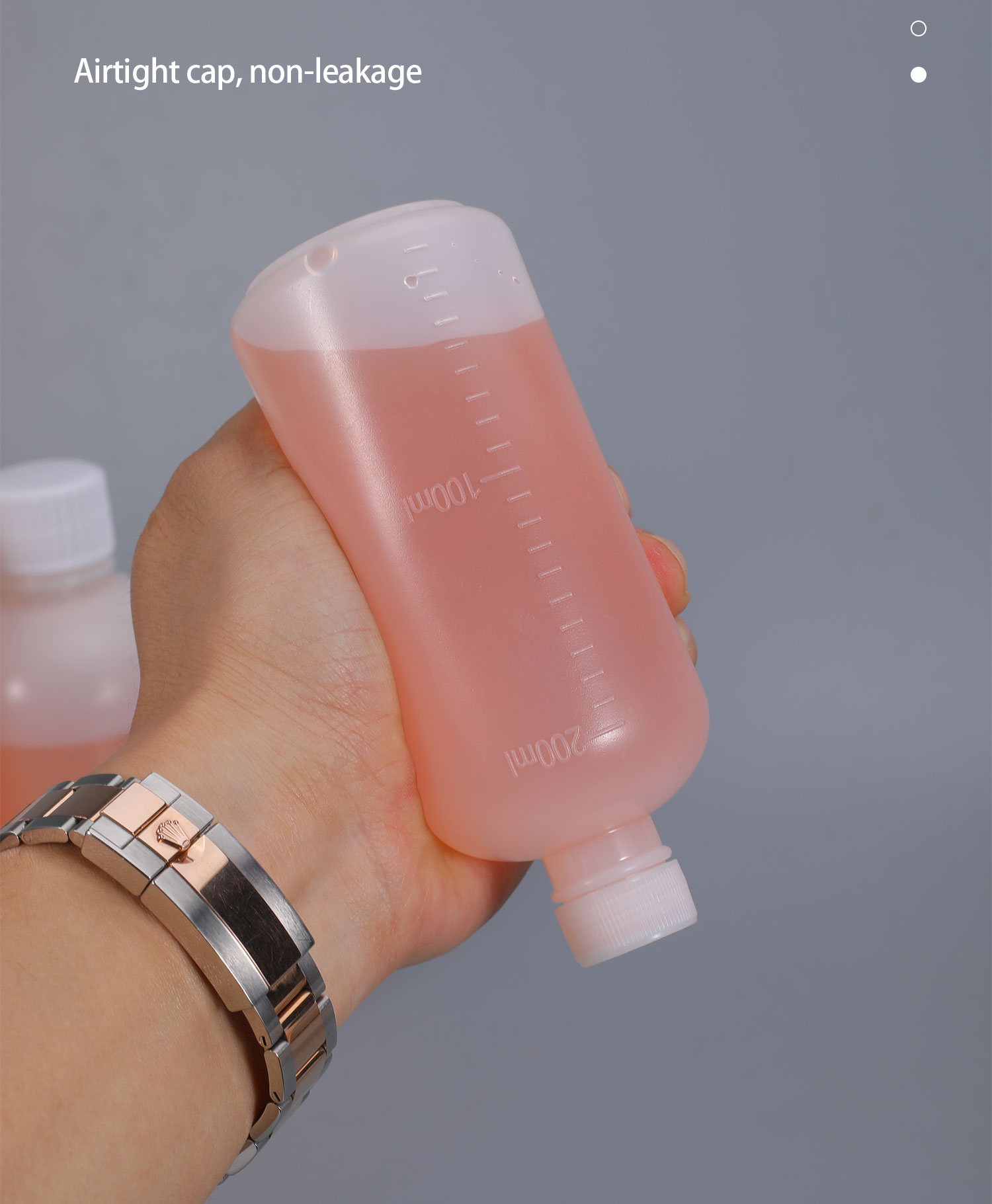 Sealing Type Plastic Hdpe Reagent Bottle For Laboratory Analysis Screw Cap
