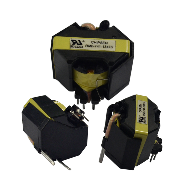 RM8 auto power supply auto step up and down voltage single phrase high frequency high voltage electronic oem transformer