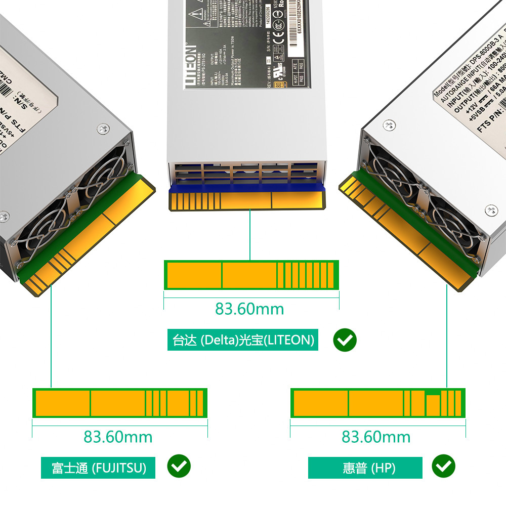 ATX 16x 6Pin 12V Power Supply Breakout Board With Synchronization And Remote Management 16 * 12V PCI-E 6Pin Connector