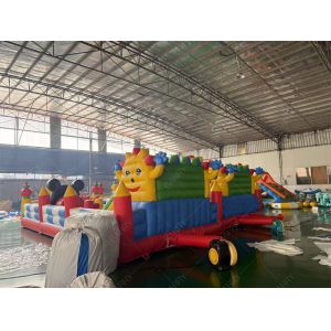 Custom Inflatable Theme Park for Commercial Playgrounds EN71 Certified