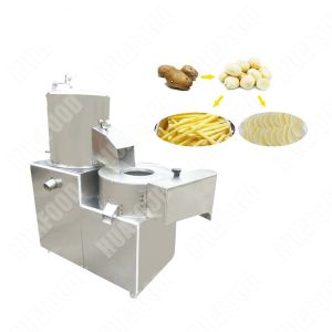 China Multi function automatic sweet potato peeling and cutting processing machine on sale