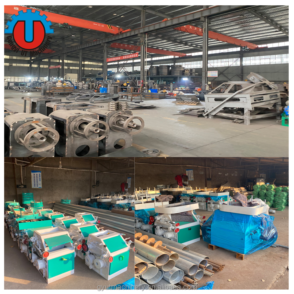 300kg per hour Corn Flour Mill with Competitive and Video Technical Support