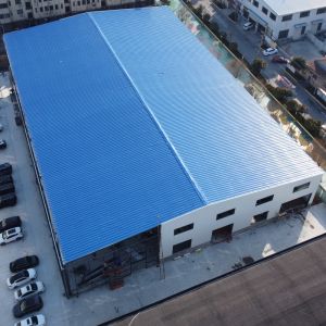 Pre Engineered Steel Structure Building with Insulated Concrete Panels