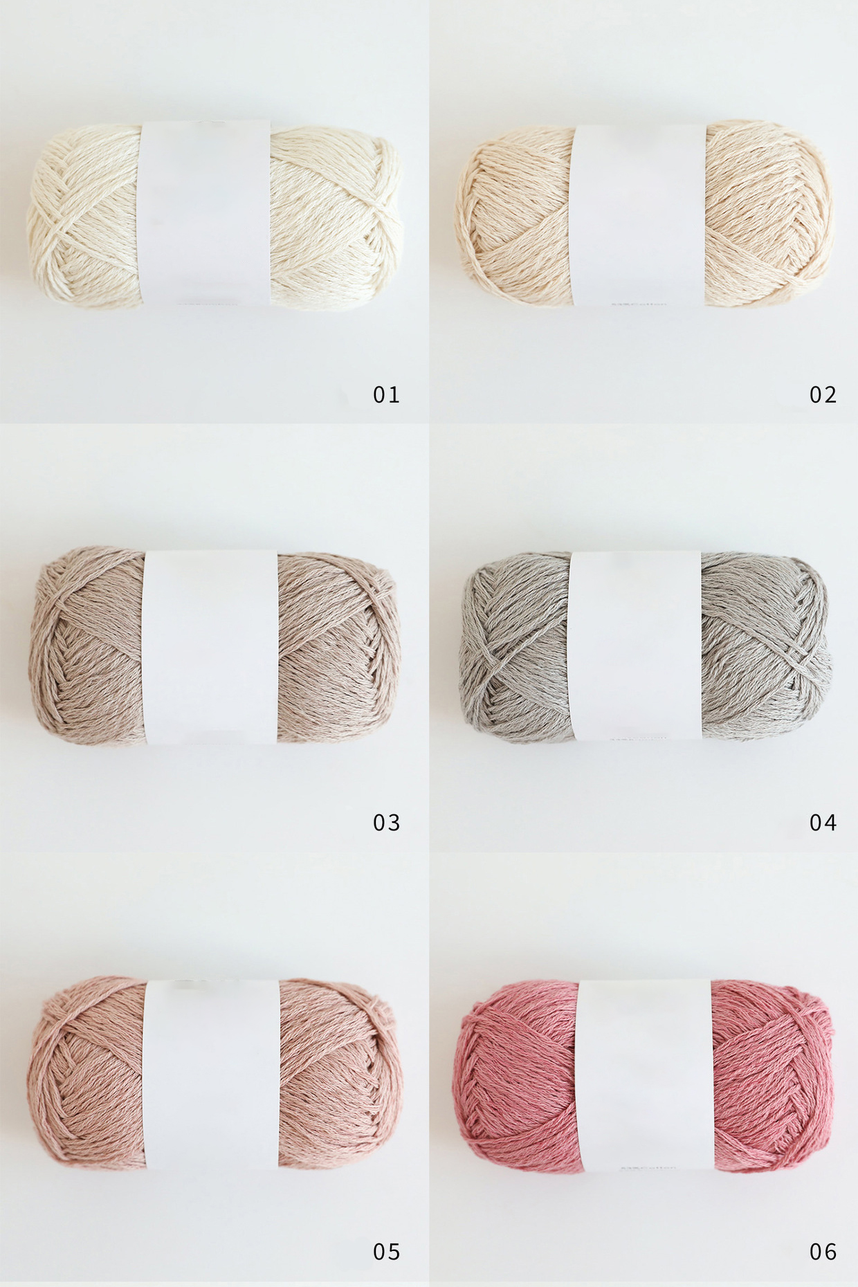 Breathable Blended Linen Cotton Yarn For Knitting Antibacterial