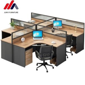 Private Office Area Modular Workstation Desk with Modern Design Style and MFC