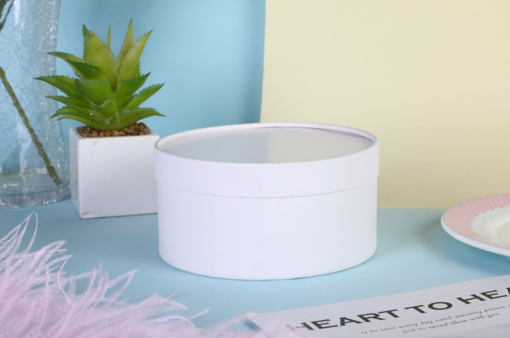 Custom Design Paper Sweet Box Recycled Materials Cake Packing With Lids