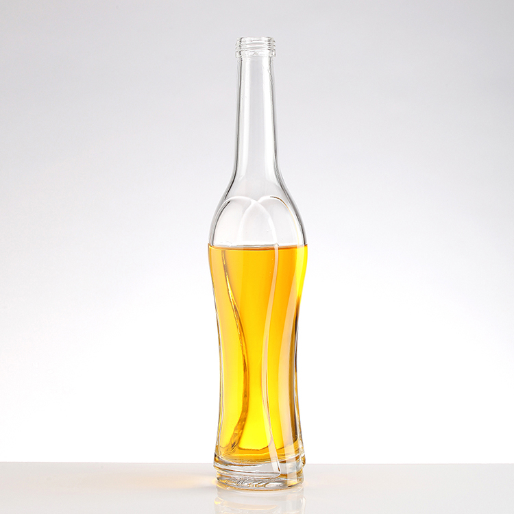 Tequila 500Ml 750Ml Empty Glass Wine Bottle with Cap Customize Sealing Type