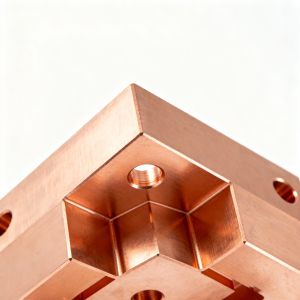 Precision CNC Machining China Beryllium Copper Mold Insert Custom CNC Machined