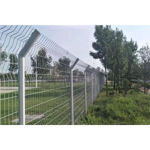 Green Security 3D Welded Wire Fence Folding Curved Mesh Fence