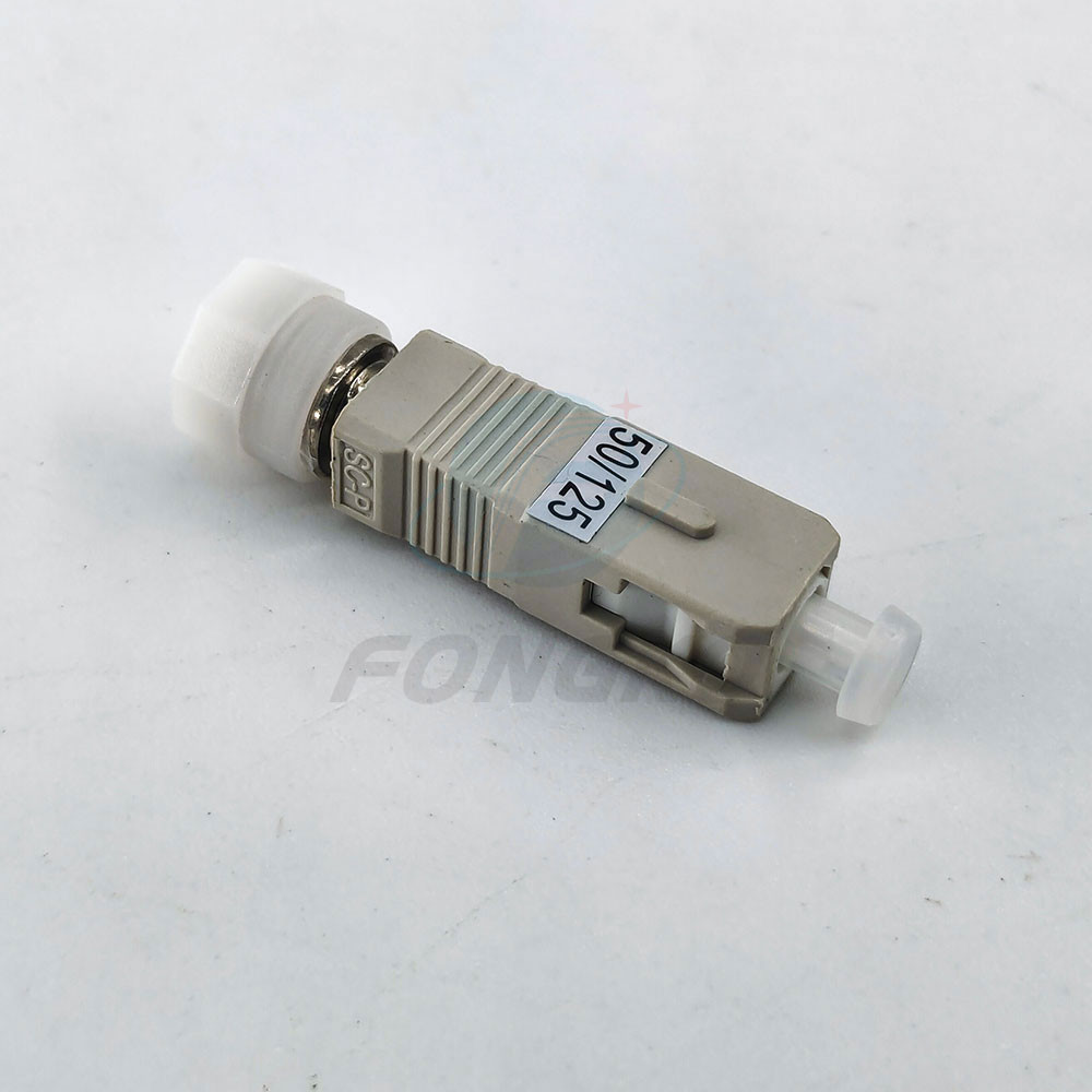 SC Male to FC Female Fiber Optic Hybrid Adapter Multimode 50/125um