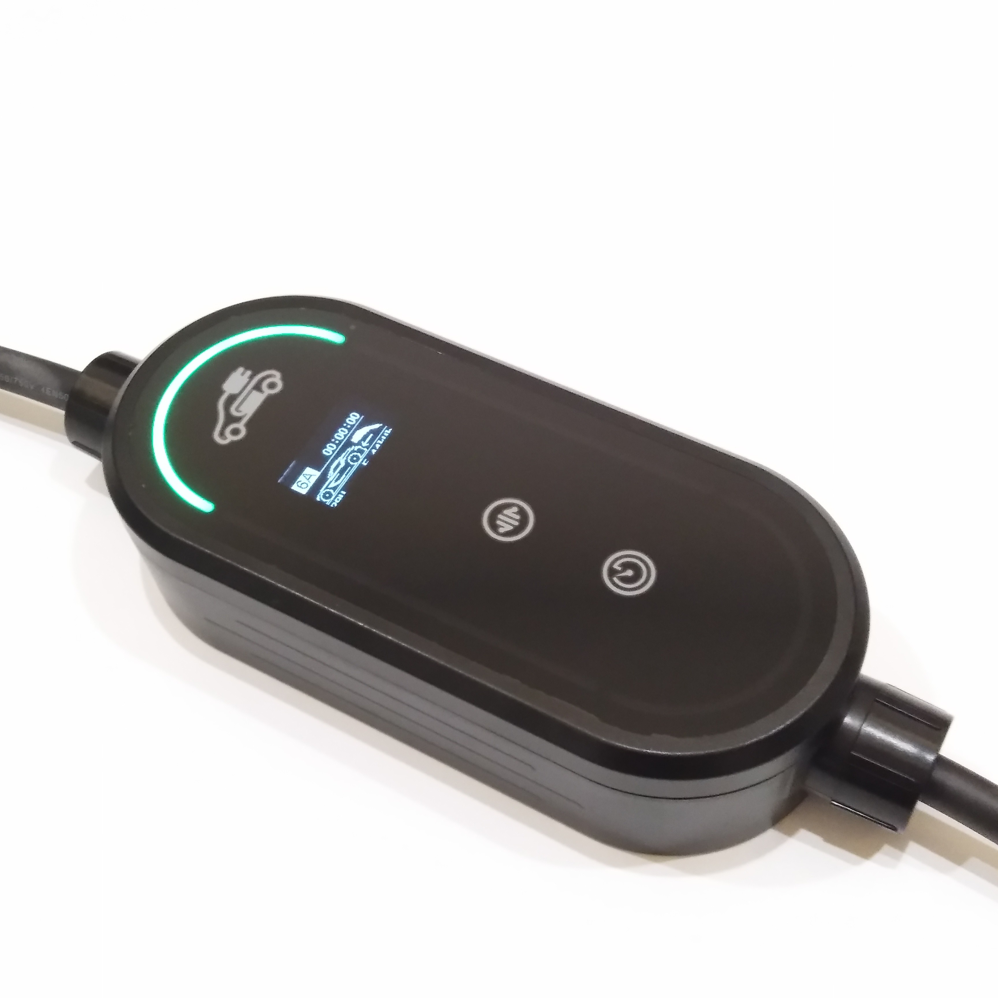 AC EV Portable Charger 3.6kW 7.4KW 11KW With Current adjustment