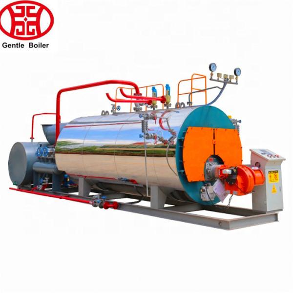 3T/H Industrial Natural Gas Fired Skid-mounted Steam Boilers for feed pellet