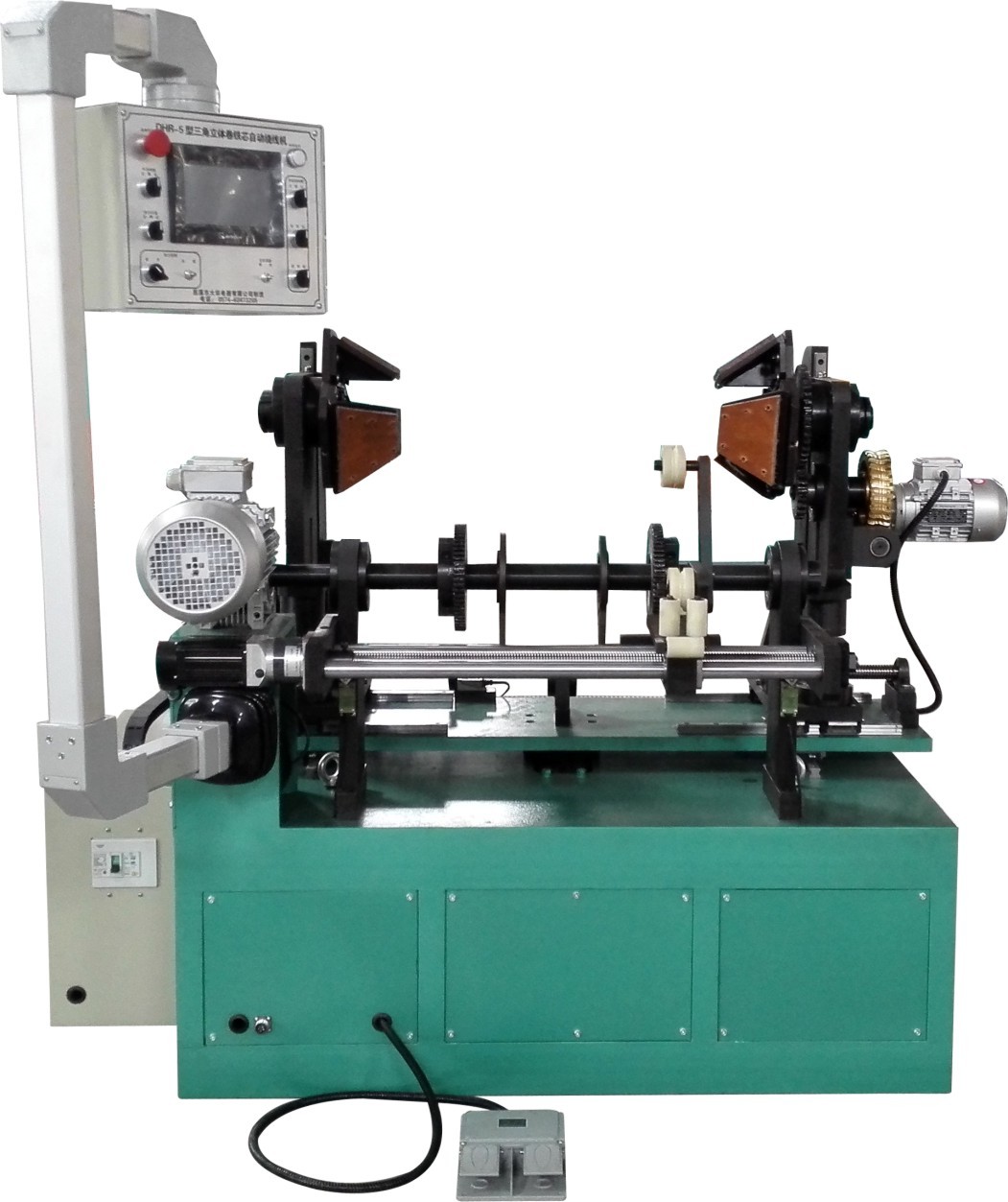 Transformer Coil Lv Winding Machine For 10 To 11ookv Insulators Transformer Bobbin Winder