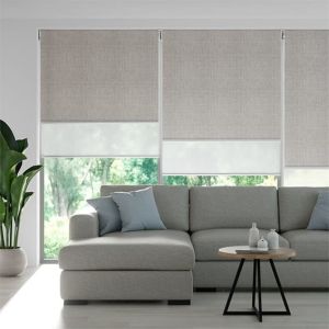 Wifi Rechargeable Window 300cm Sunblock Patio Roller Shades