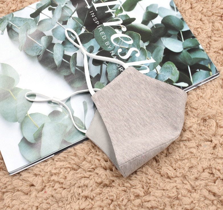 OEM ODM Printed PM2.5 Protection 3 Layer Cotton Face Mask