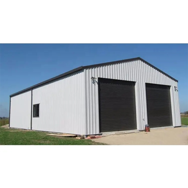 Light Building Solution Large Span Steel Frame Structure Workshop in Low Carbon Steel