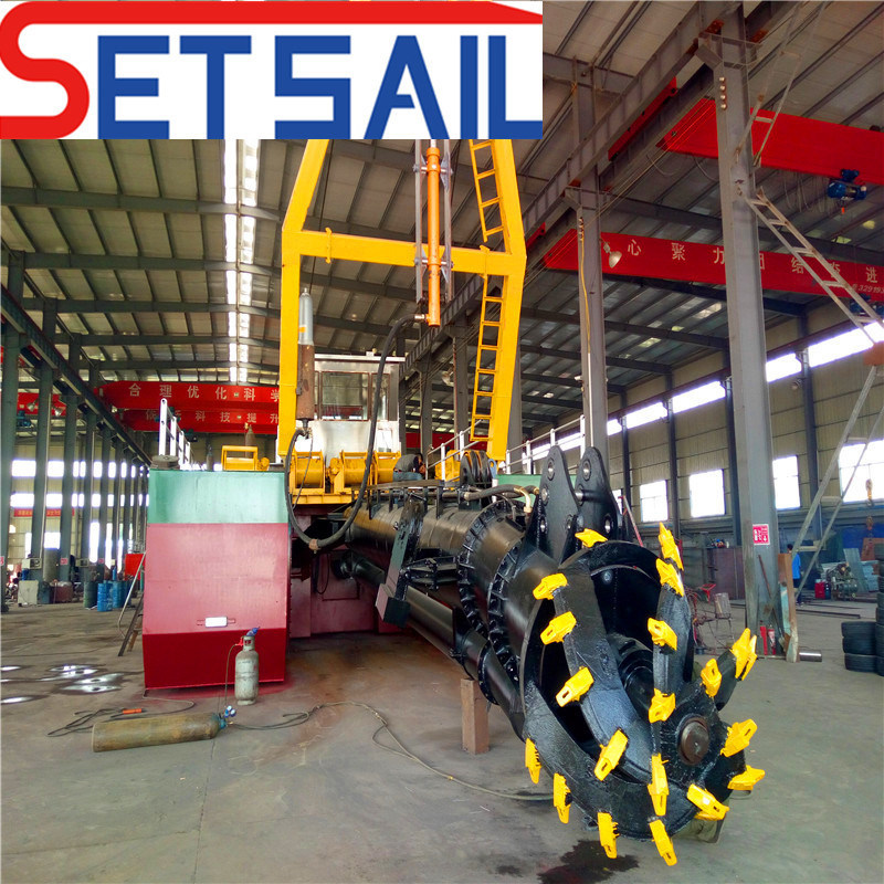 24 Inch Cutter Suction Dredger with Hydraulic Anchor Boom Winch