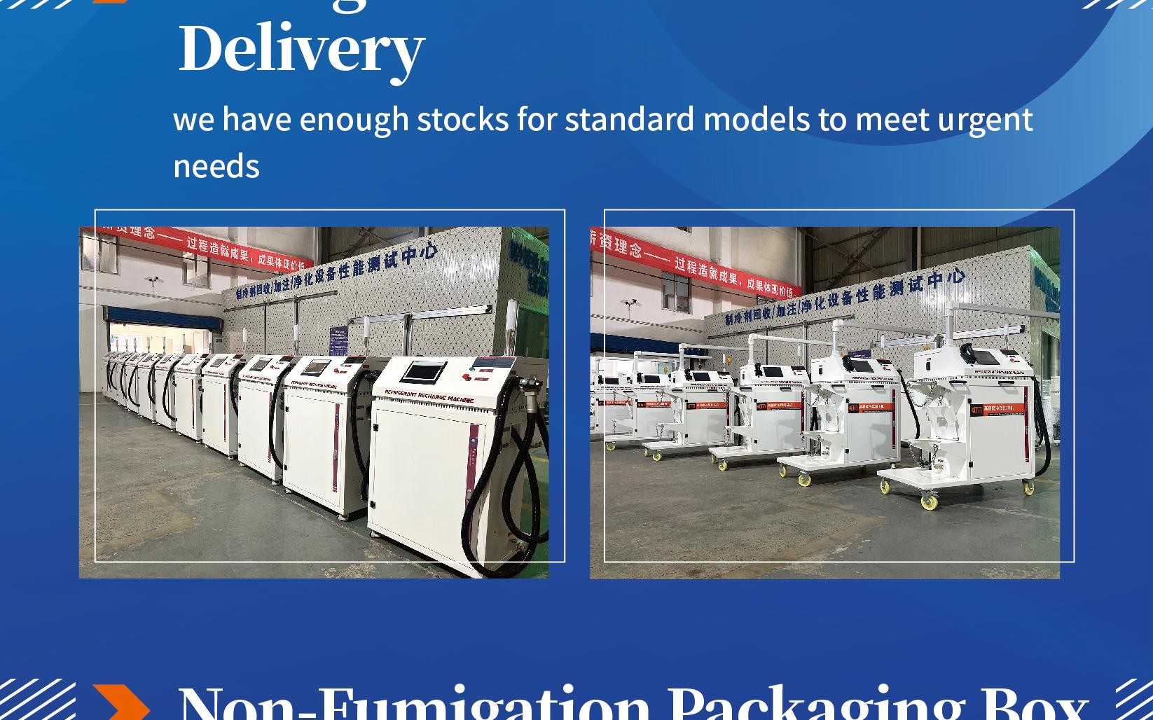 Single System Gas Freon Charging Station ATEX Certificated CM8600 ExS