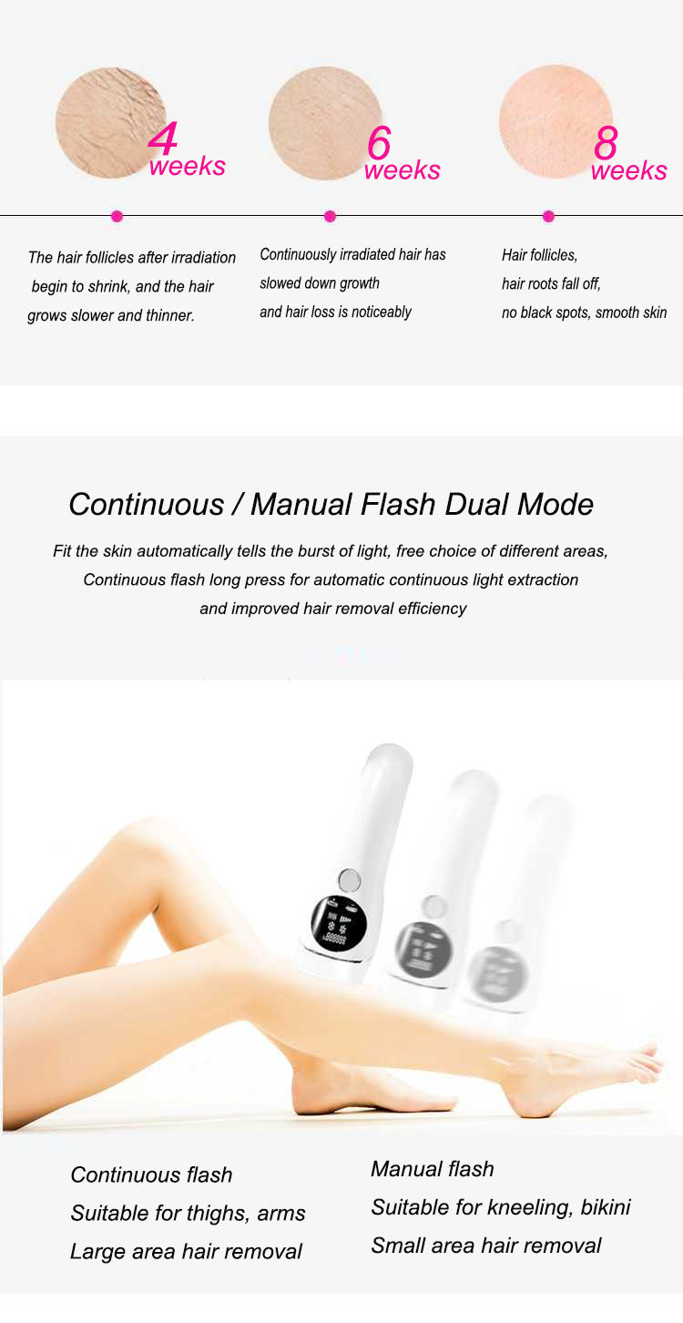 Beauty IPL Hair Removal Machine Painless Body Hair Removal Machine For Women