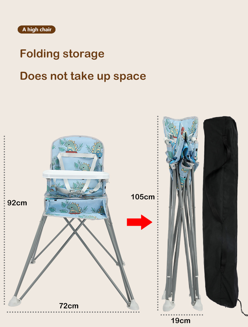 Confortable Infant Dining Chair Multifunctional Adjustable Toddler Dining Chair