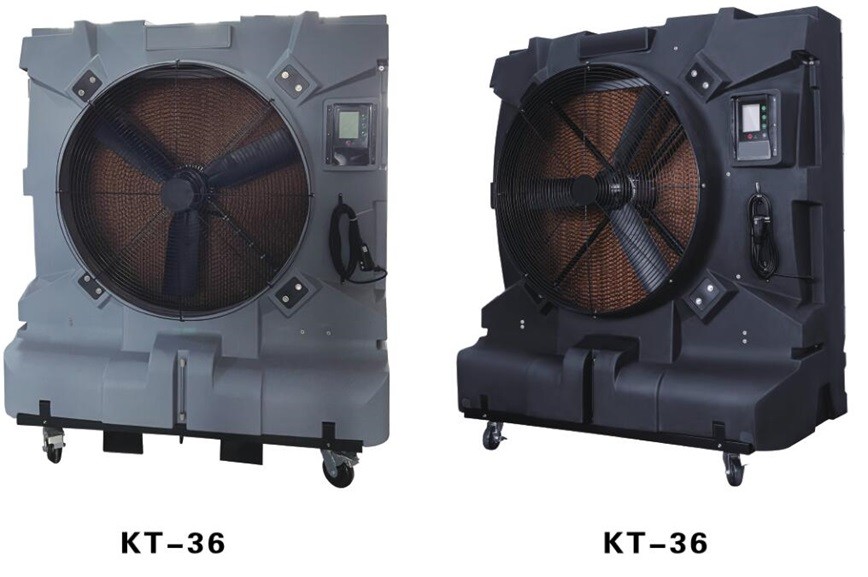 Commercial Using Large Portable Air Cooler Unit 300sqm Low Noise