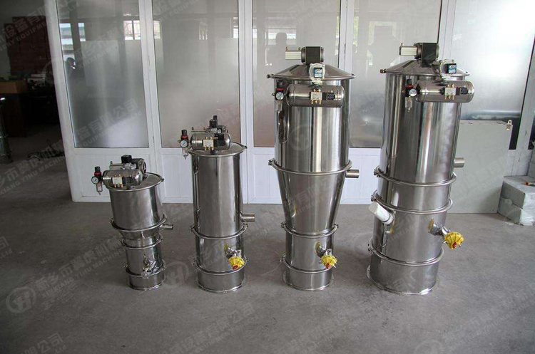 Industrial Power Vacuum Feeder For Beverage , Clean Airtight Pipeline Equipment