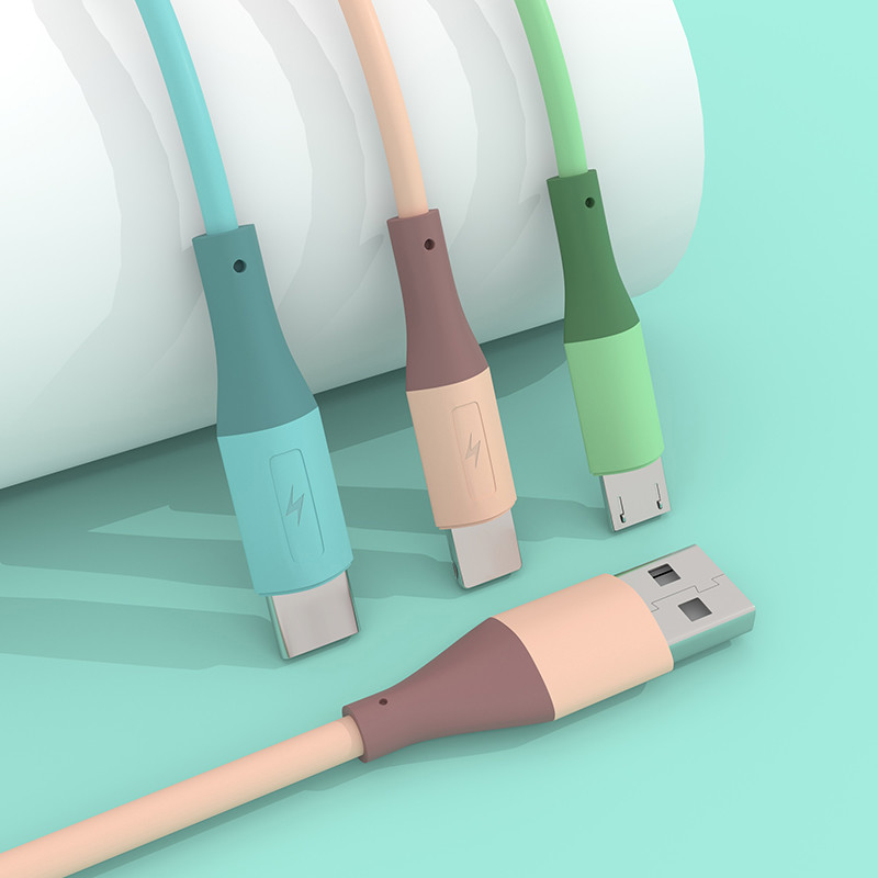 One-to-three charging cable suitable for Android type-c Huawei mobile phone fast charging three-in-one iphone Apple cabl