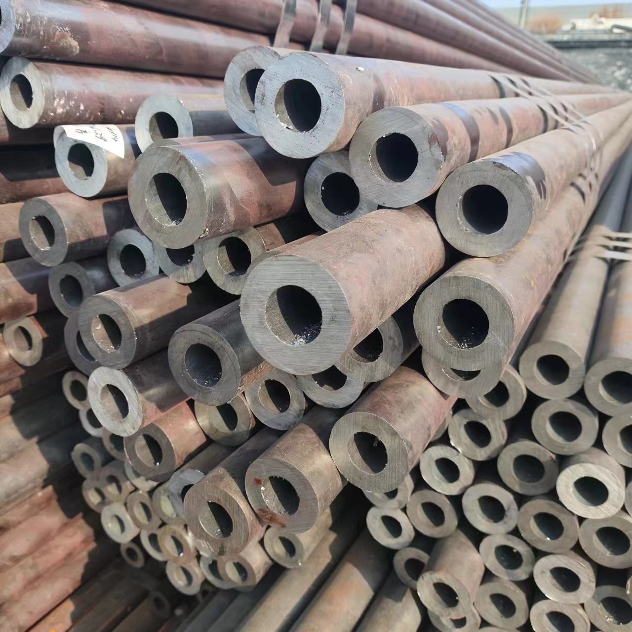 S355J2+N Seamless Steel Pipe Tube SCH40S SCH80S XXS Carbon Steel Pipe for Liquid and Oil