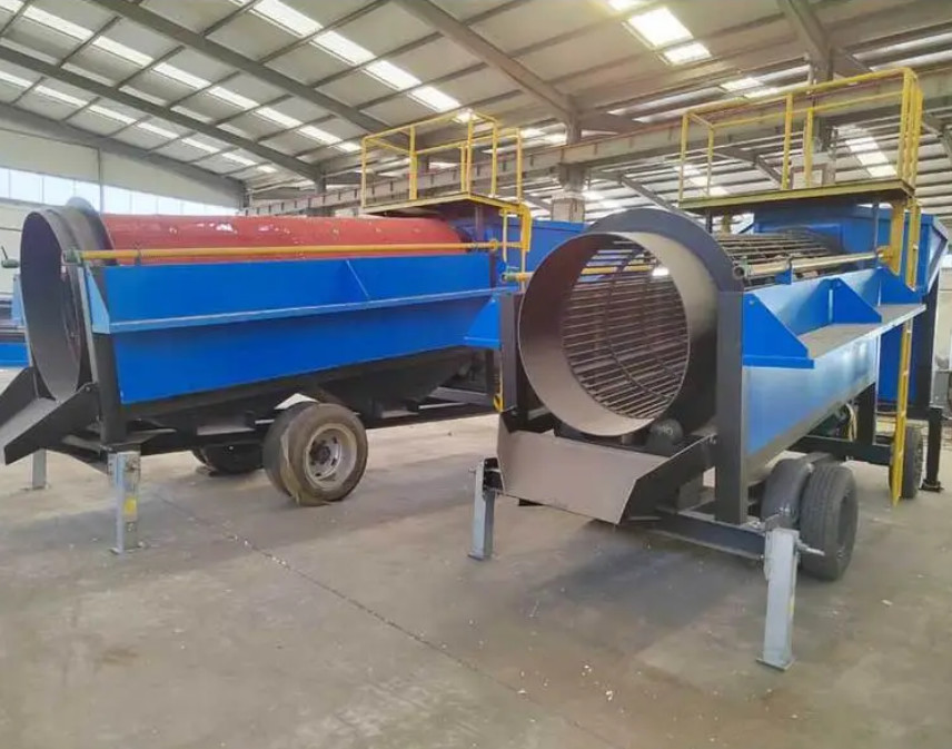 Gold Washing Plant mining machinery for alluvial placer ore with 100 200 tons per hour capacity