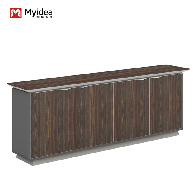  Source Factory Dark Color Side Cabinet Office Company Tea Water Cabinet Storage Practical Cabinet Manufactures