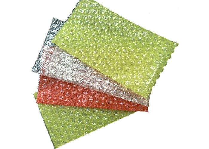 Small Bubble Wrap Packaging Bag , Custom Color Or Pink Bubble Wrap Multiple Sizes