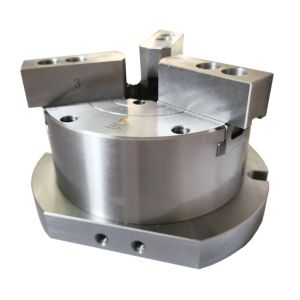 Three Jaw Hollow Chuck , Pneumatic Chuck For CNC Lathe