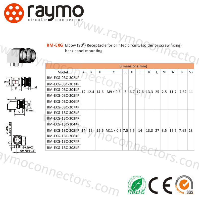EXG EPG Panel Circuit Board Connectors Data Transfer Equipment Applied Durable