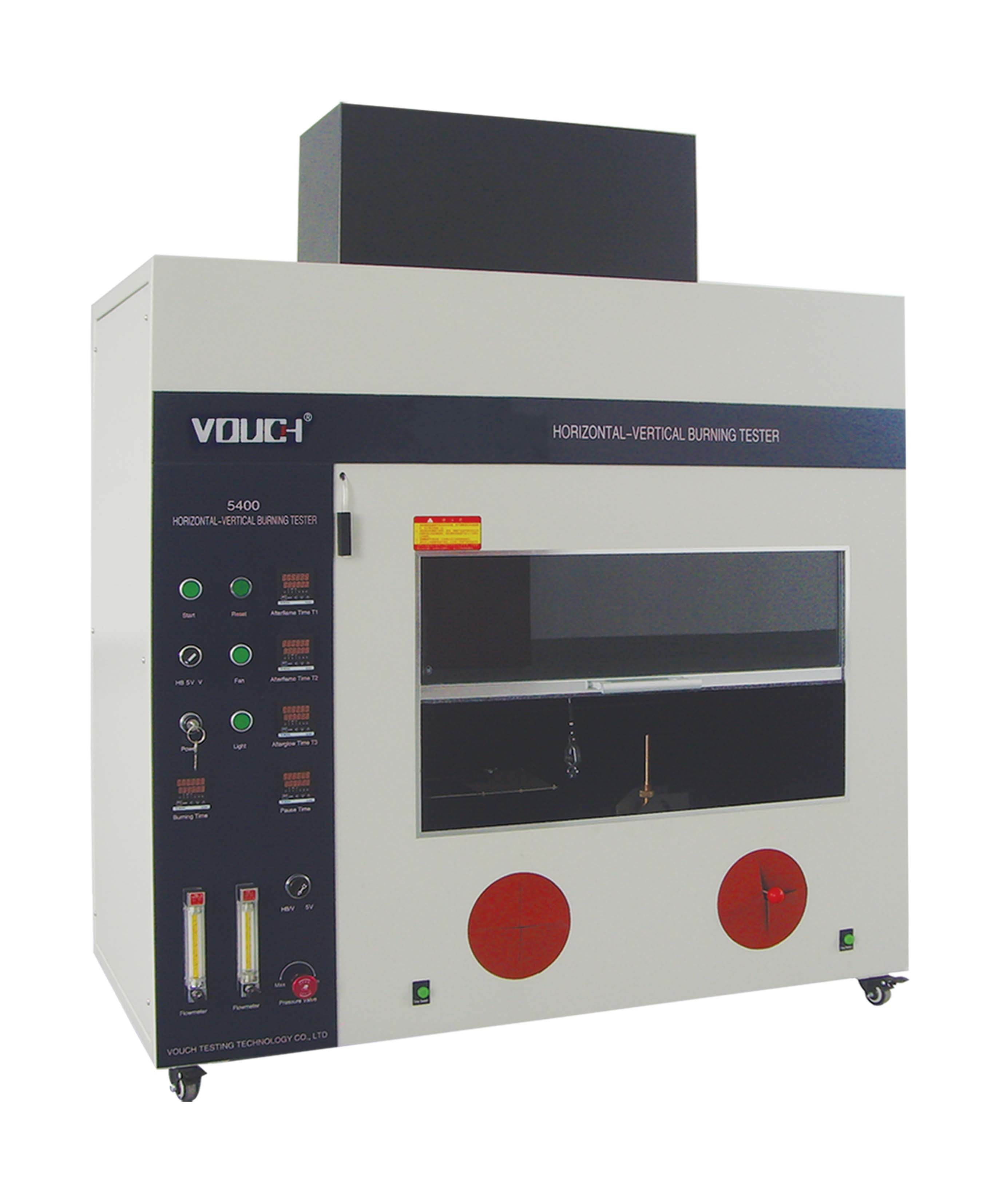 Lab Test Horizontal Flammability Tester Standard IEC60707 For Fire Resistance Test Instrument