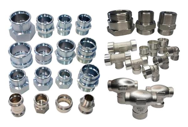 Stainless Steel 316 304 Pipe Fittings for Gas Water Air Condition Bellows Flow